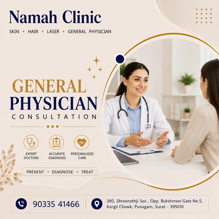 General Physician Consultation at Namah Clinic