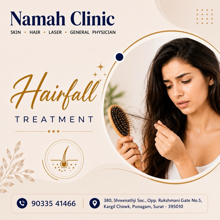 Hair fall treatment at Namah Clinic