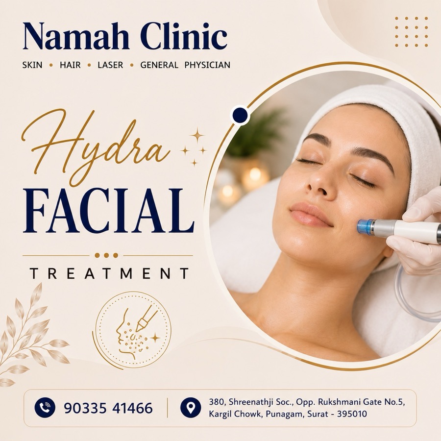Hydra facial at Namah Clinic